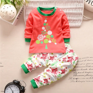 2pcs Cartoon Clothing Set