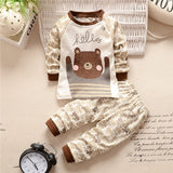 2pcs Cartoon Clothing Set