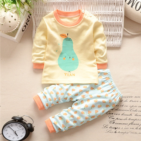 2pcs Cartoon Clothing Set