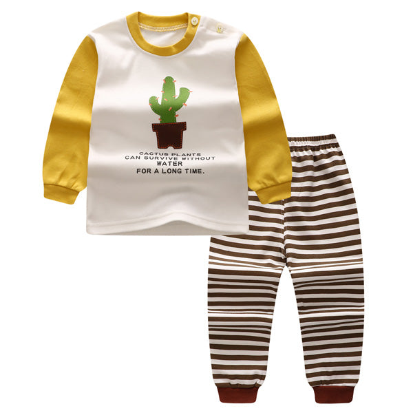 2pcs Cartoon Clothing Set