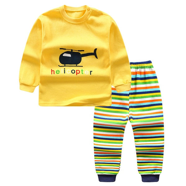 2pcs Cartoon Clothing Set