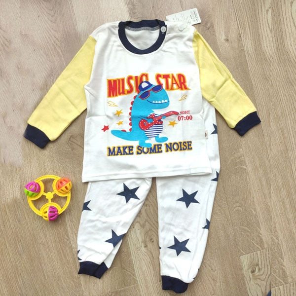 2pcs Cartoon Clothing Set