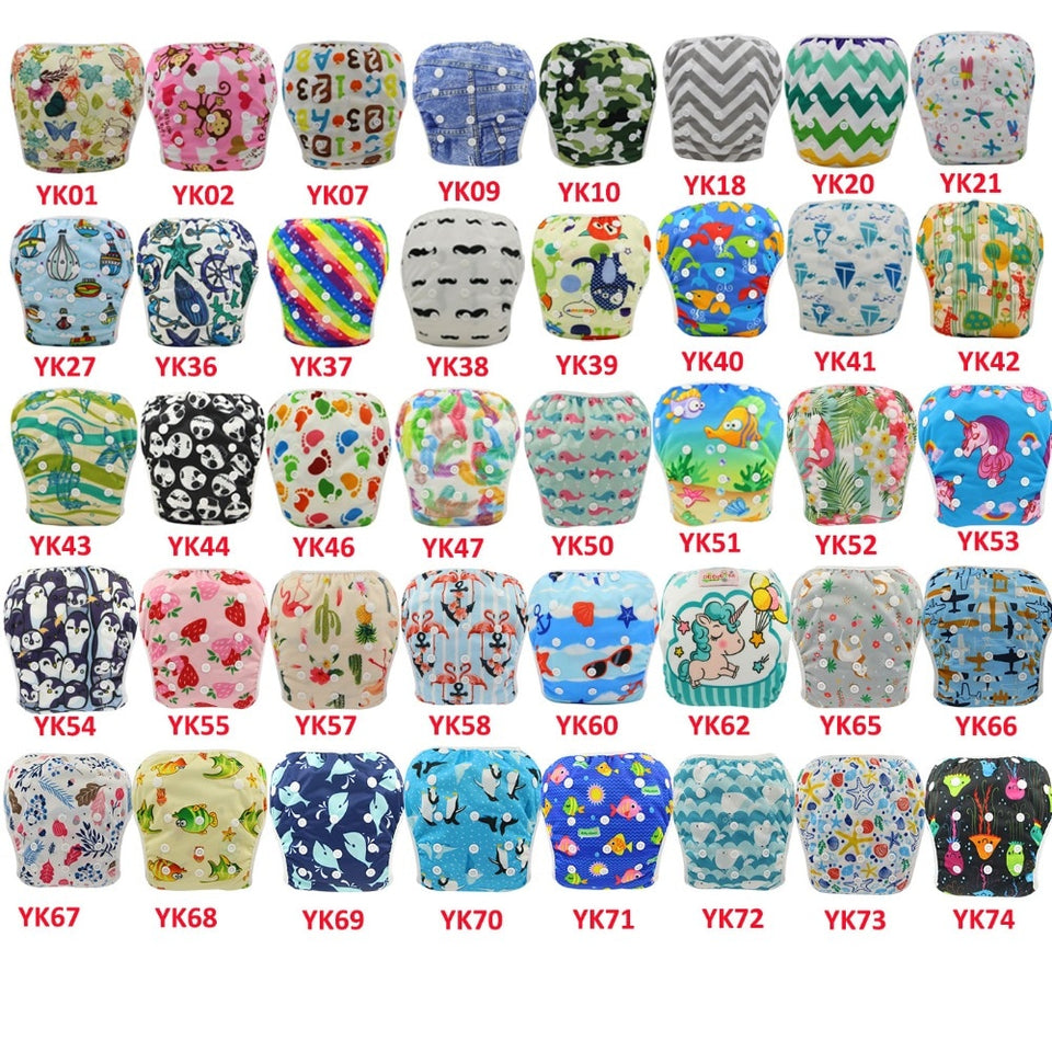 Baby Waterproof Adjustable Pool Pant Cloth Diapers