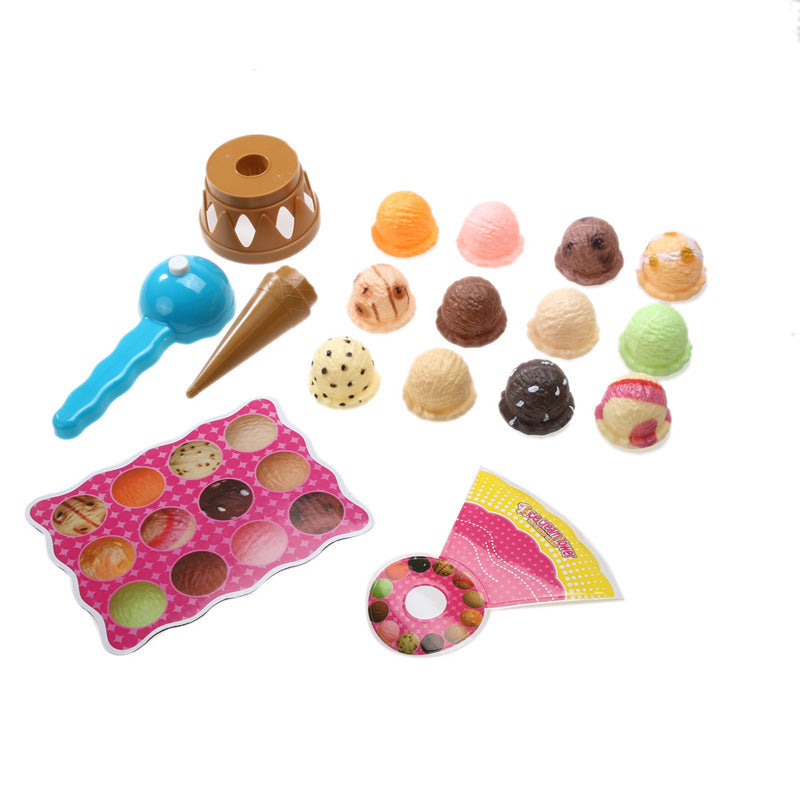 16pcs Ice Cream Stack Up Toy