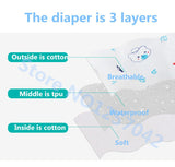 Cotton Baby Cloth Diaper