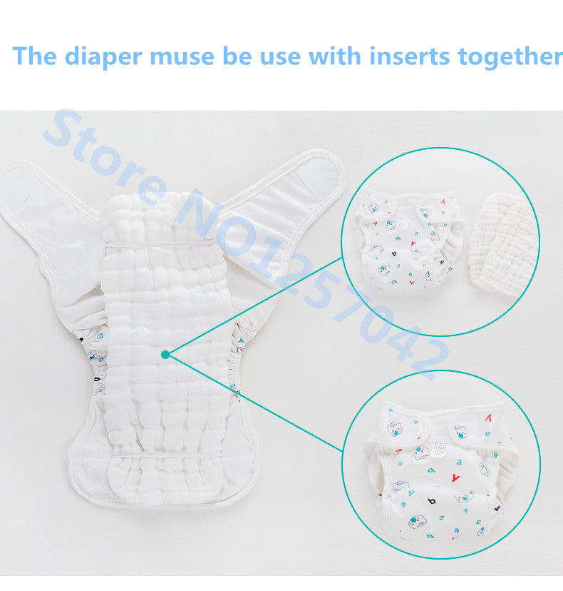 Cotton Baby Cloth Diaper