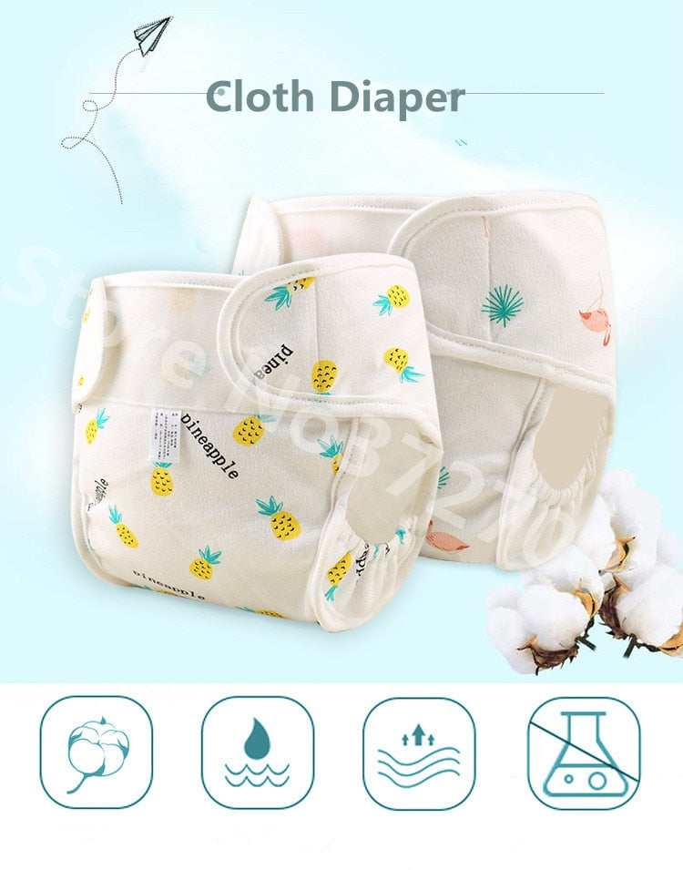 Cotton Baby Cloth Diaper