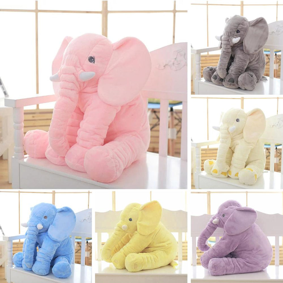 Large Plush Stuffed Elephant