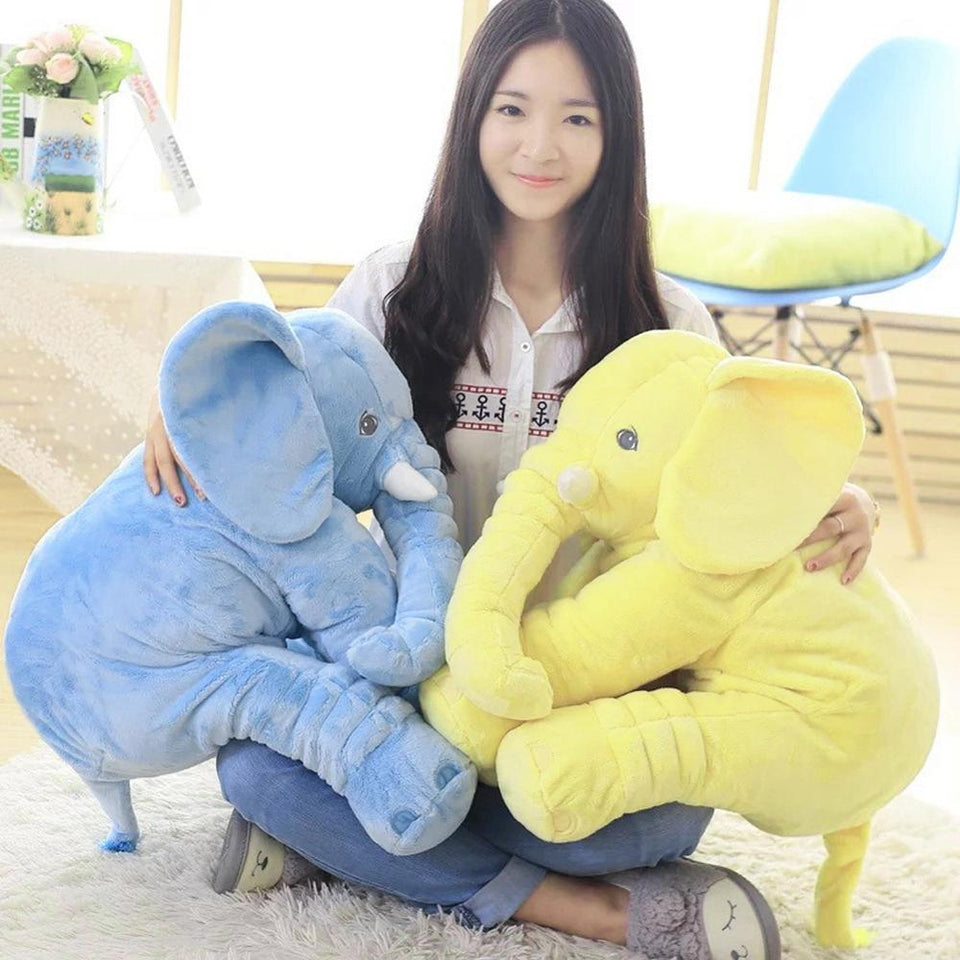 Large Plush Stuffed Elephant