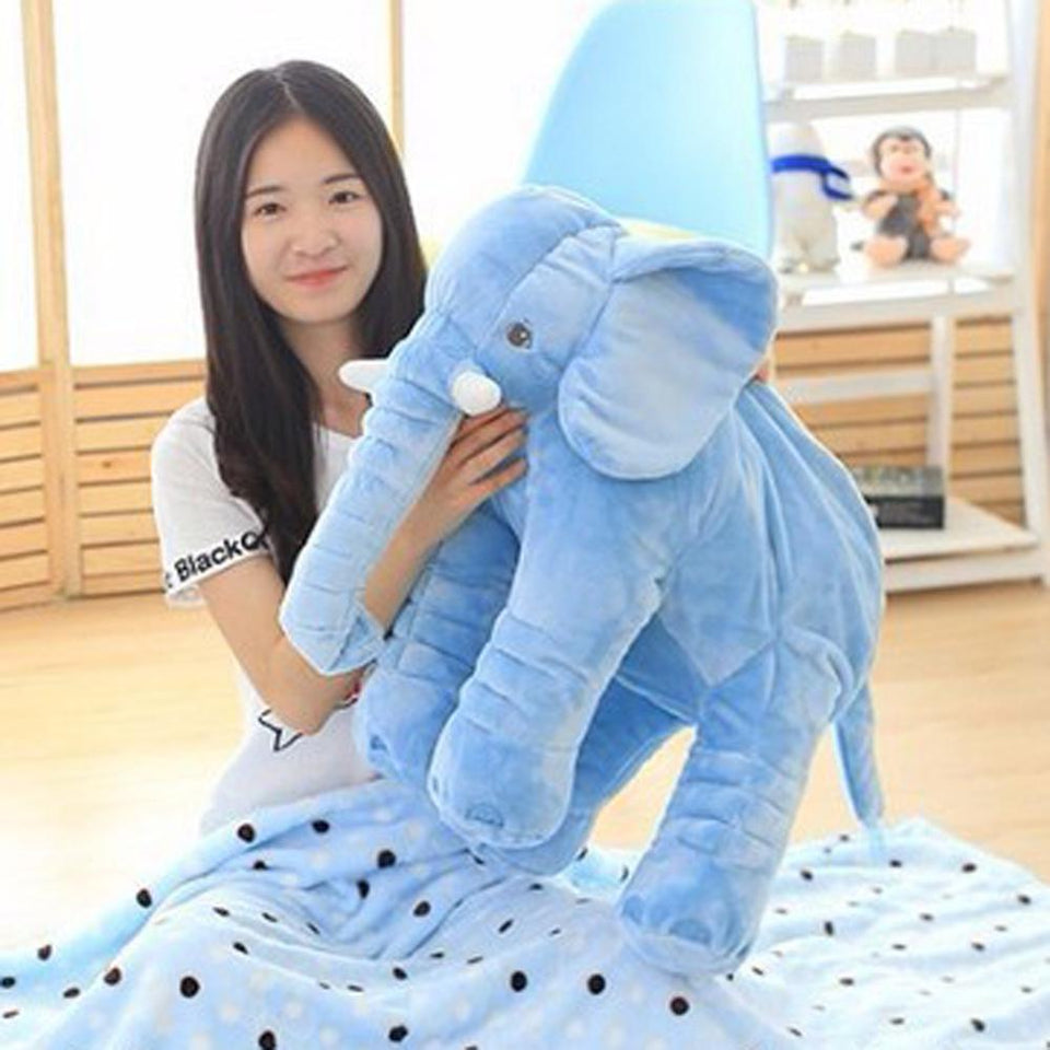 Large Plush Stuffed Elephant