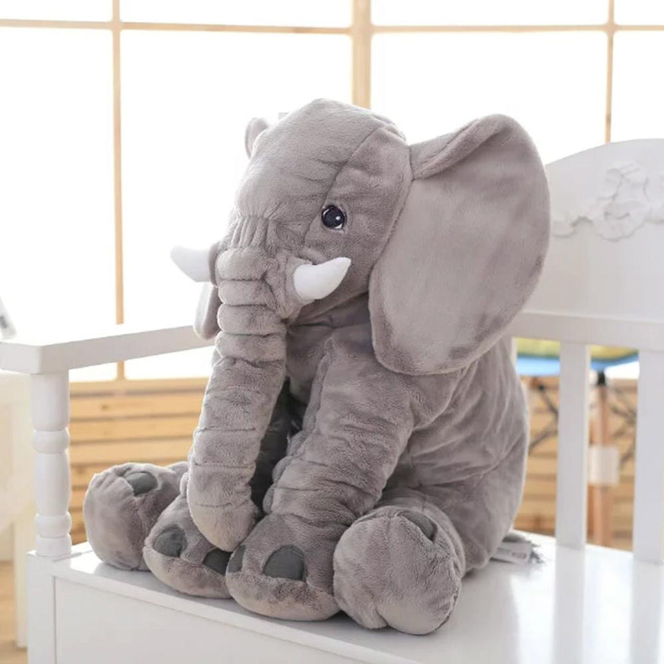 Large Plush Stuffed Elephant