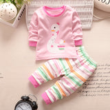 2pcs Cartoon Clothing Set