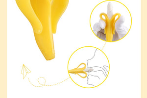 Banana Teething Toy Dental Care Toothbrush