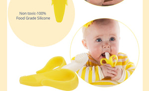 Banana Teething Toy Dental Care Toothbrush