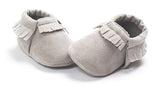 PU Suede Leather Newborn Baby Shoes