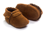 PU Suede Leather Newborn Baby Shoes