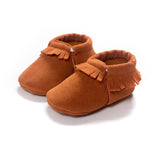 PU Suede Leather Newborn Baby Shoes