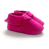 PU Suede Leather Newborn Baby Shoes