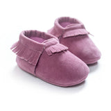 PU Suede Leather Newborn Baby Shoes