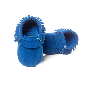 PU Suede Leather Newborn Baby Shoes