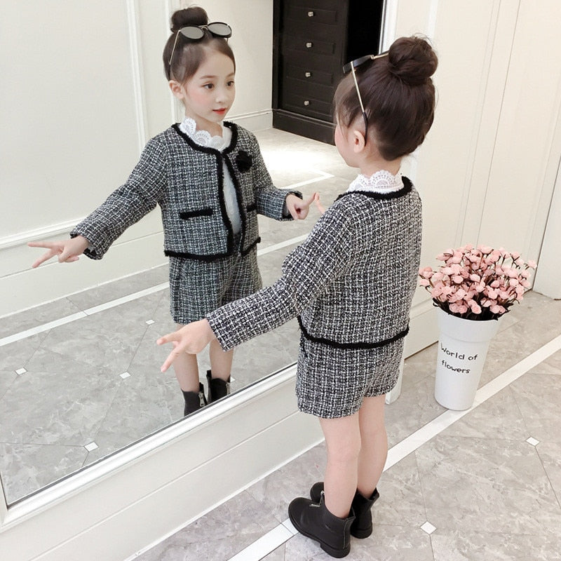 Girls Temperament Clothing Set