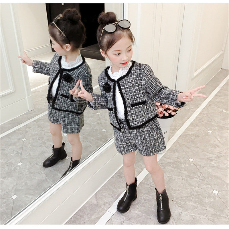 Girls Temperament Clothing Set