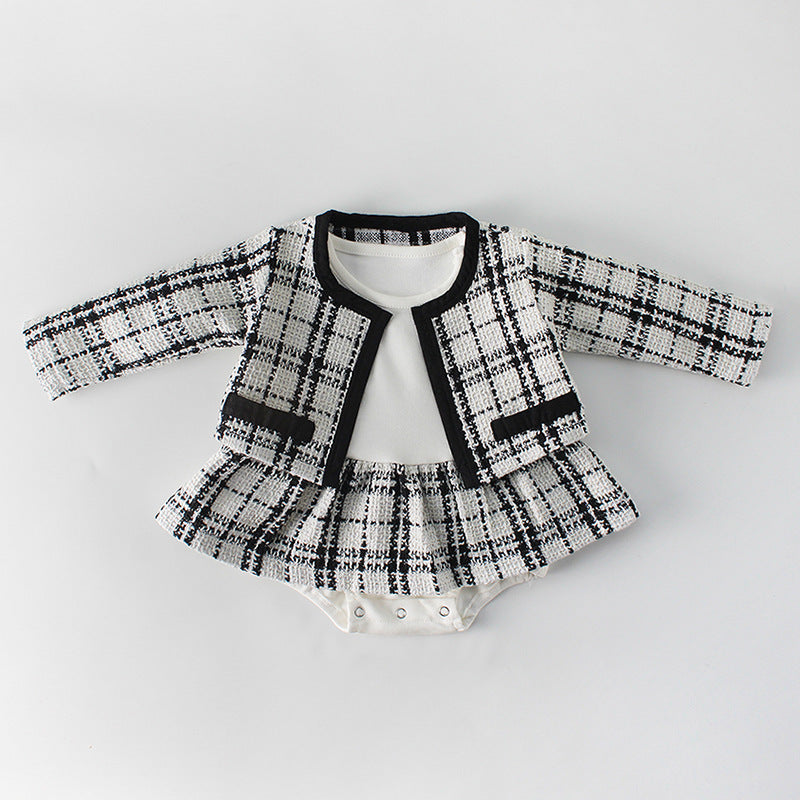 Baby Romper With Coat Onesie