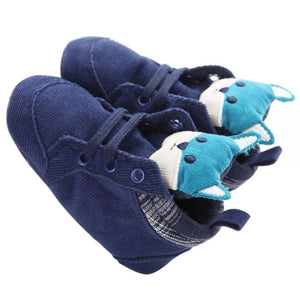 Cotton Cloth First Walker Anti-slip Toddler Sneaker