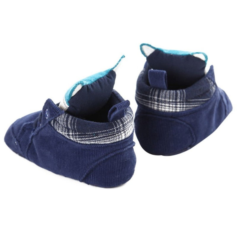 Cotton Cloth First Walker Anti-slip Toddler Sneaker