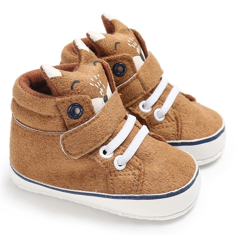 Cotton Cloth First Walker Anti-slip Toddler Sneaker