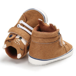 Cotton Cloth First Walker Anti-slip Toddler Sneaker