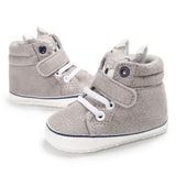 Cotton Cloth First Walker Anti-slip Toddler Sneaker