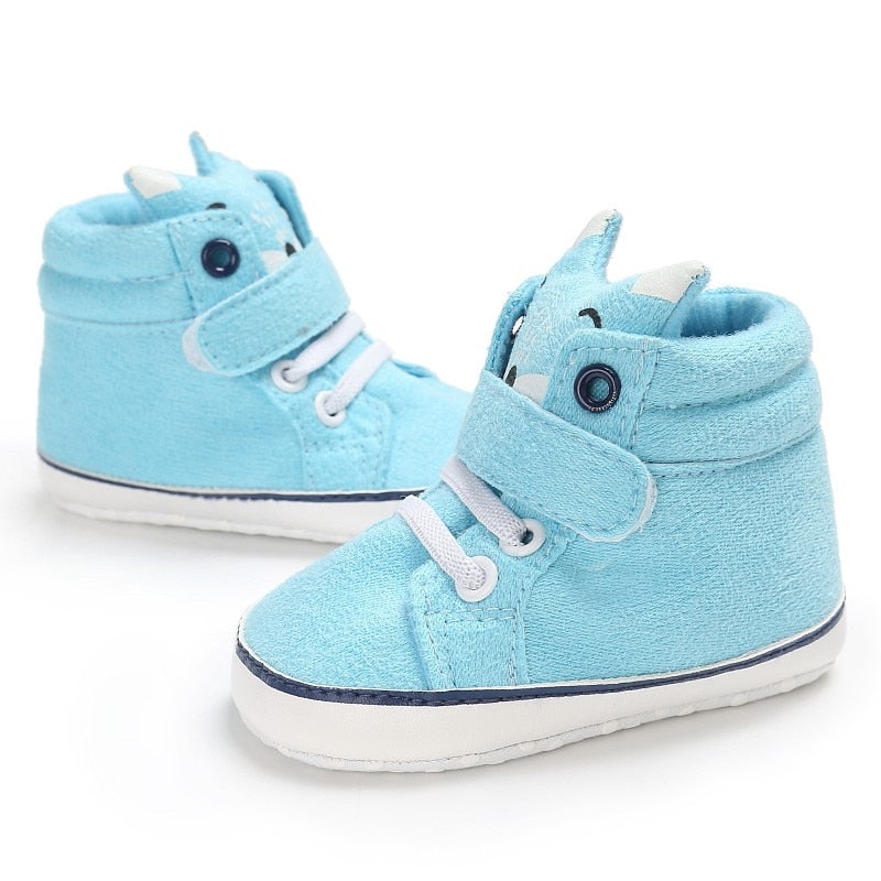 Cotton Cloth First Walker Anti-slip Toddler Sneaker