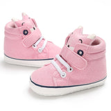 Cotton Cloth First Walker Anti-slip Toddler Sneaker