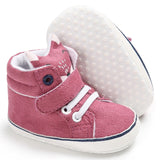 Cotton Cloth First Walker Anti-slip Toddler Sneaker