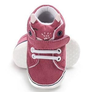 Cotton Cloth First Walker Anti-slip Toddler Sneaker