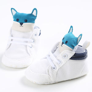 Cotton Cloth First Walker Anti-slip Toddler Sneaker