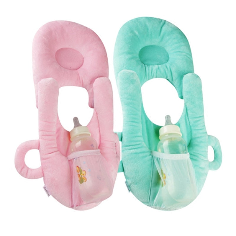 Infant Nursing Pillow Bottle Holder