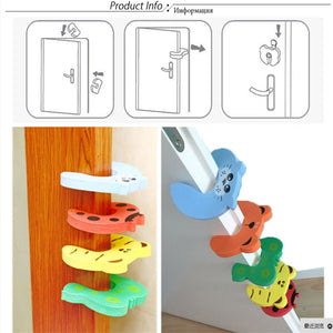 Child Safety Cute Animal Door Stopper