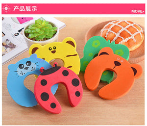 Child Safety Cute Animal Door Stopper