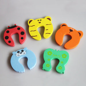 Child Safety Cute Animal Door Stopper