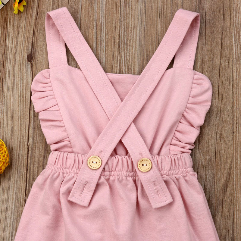 Newborn Baby Striped Cotton Romper Jumpsuit