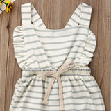 Newborn Baby Striped Cotton Romper Jumpsuit