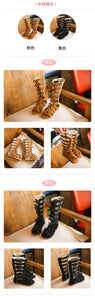 New Roman boots High-top girls sandals