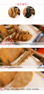 New Roman boots High-top girls sandals