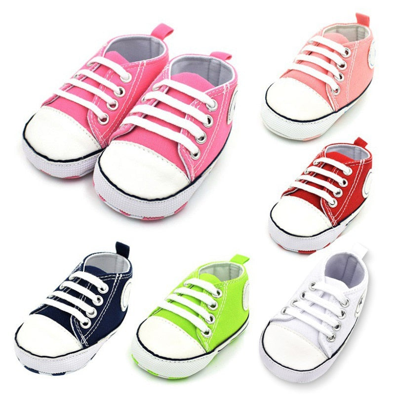 Baby Boy Girl Nonslip First Walkers Shoes