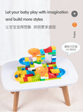 52-208Pcs Maze Balls Track Building Blocks