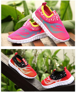 Unisex Kids Shock-Absorption Running Shoes