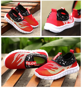 Unisex Kids Shock-Absorption Running Shoes