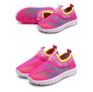 Unisex Kids Shock-Absorption Running Shoes